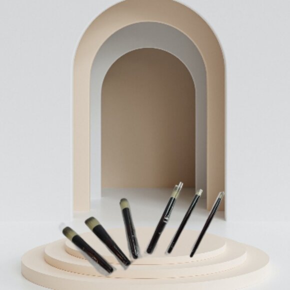 Sephora Hakuhodo Six Piece Full Size Cruelty Free Professional Makeup Br… - Picture 3 of 7